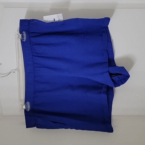BP Size 2X Royal Blue Linen Blend Shorts NEW with Tag - Picture 1 of 11